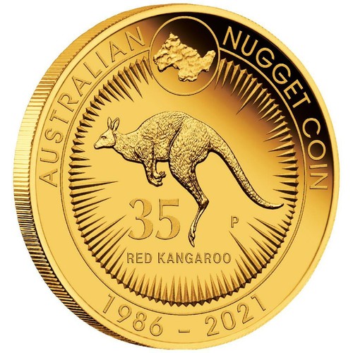 Goldmünze känguru nugget - goldmünze,