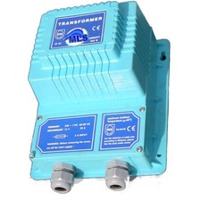 Poolbeleuchtung Sicherheitstrafo 12 V / 300 VA blau für Schwimmbadleuchten o. ä