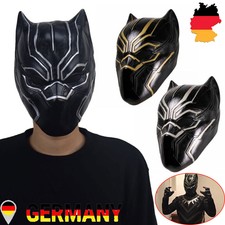 DHL Marvel Superheld Black Panther Maske Cosplay Fancy Kostüme HalloweenGeschenk