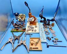 #SE4112# hochwertiger Boley, Flume, Lorch Uhrmacher Werkzeug *Sammlung* RAR