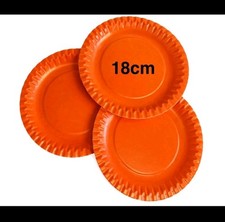 1200 Pappteller Rot rund 18cm