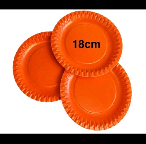 1200 pappteller rot rund - rund, 18cm