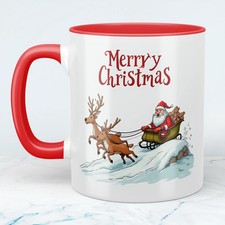 Lustige Weihnachts-Tasse mit