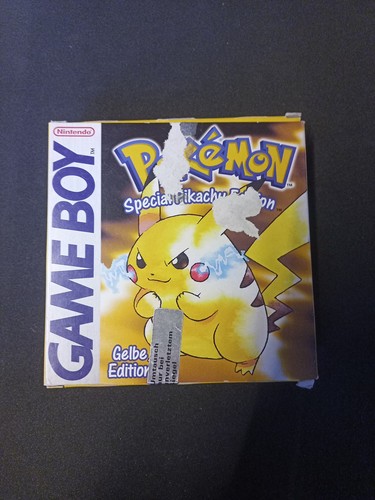 Pokemon gelbe edition - gelbe,
