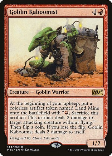 Mtg goblin kaboomist m15 - -,