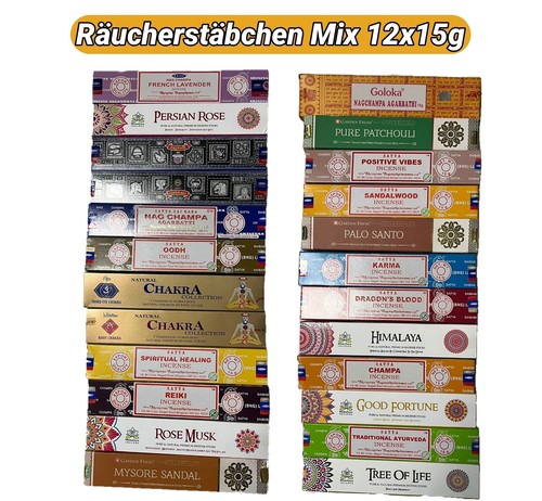 Räucherstäbchen mix set - räucherstäbchen,