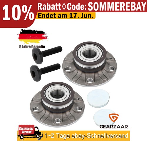 Radnabe radlager hinten - 2x,
