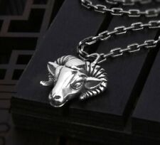 B25 Sternzeichen Widder Horoskop Sternzeichen Anhänger aus Sterling Silber 925