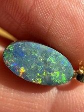 14k Gold Anhänger Opal