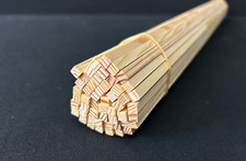 50 Quadratstäbe Kiefer/Fichte ca. 6 x 6 x 500 mm Bastelholz Quadratleiste