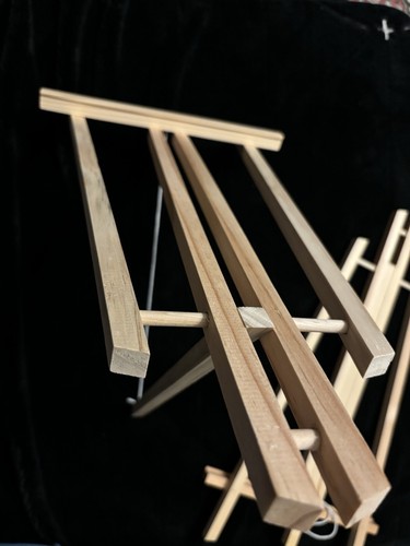 Staffelei holz klein set - holz,