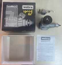 Webra Speed 61 R Racing ABC mit Vergaser 10 ccm RC Modellmotor Best.Nr: 1032