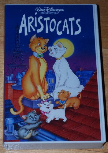 Aristocats walt disney vhs - disney,,