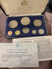 Barbados Coin Proof Set 1975 +