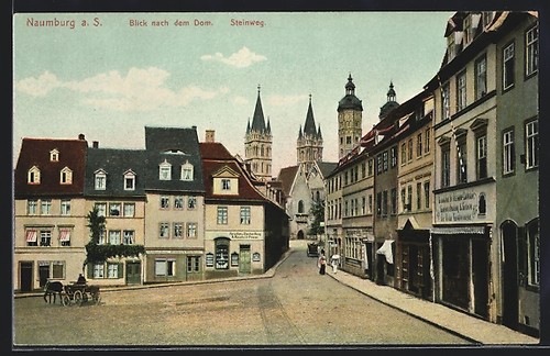 Naumburg ansichtskarte - s.,,