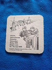 Bierdeckel 1991 Schnauferl Rallye Siegen - Irle
