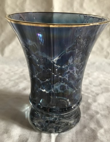 Vintage glasvase irisierende - vintage,