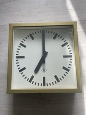TN Telenorma Wanduhr Fabrikuhr