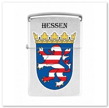 ZIPPO - Feuerzeug - Bundesländer - Wappen - Hessen - Deutschland