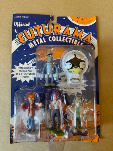 Futurama metal collectibles - futurama,