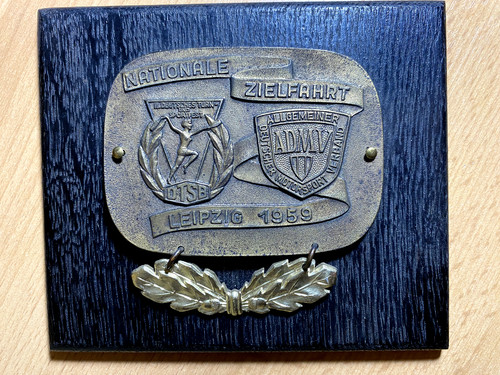 Plakette nationale zielfahrt - plakette,