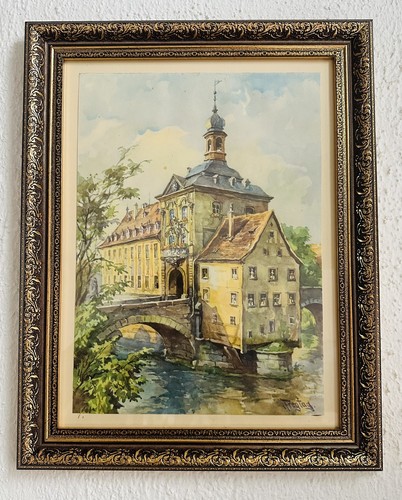 Rathaus bamberg farbiges - rathaus,