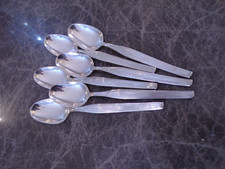 Robbe & Berking City / Metropolitan Kaffeelöffel für 6 Personen Silber 90er