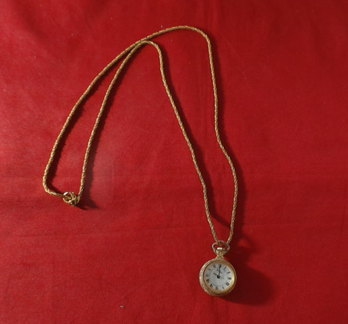 Vintage halsketten taschenuhr - vintage, halsketten-taschenuhr