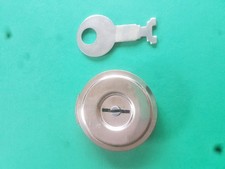 Schloss für Spardosen Rund mit 1 Schlüssel