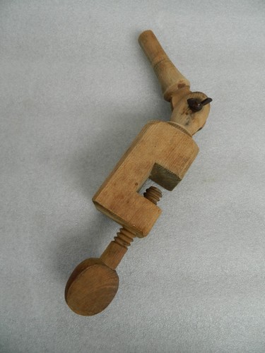 Antike holz perückenständer - antike,