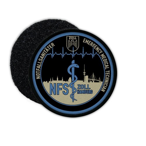 Patch notfallsanitäter zoll - patch,