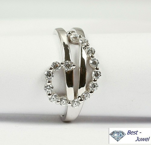 Ring 333 weißgold karat - ring,