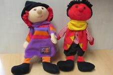 2 Sterntaler Handpuppen -  Oma  / Hexe? und Teufel