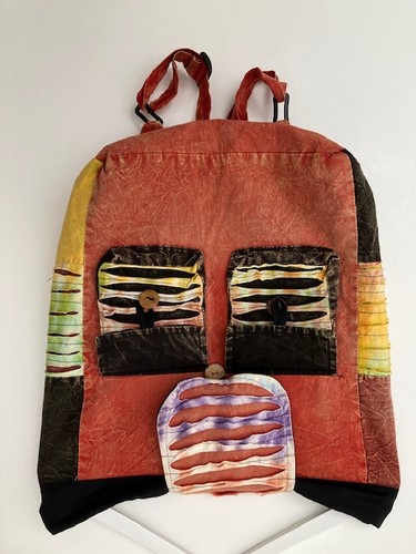 Rucksack bunt aus spanien neu - rucksack,