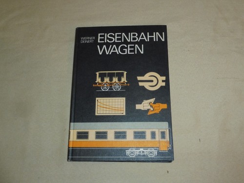 Altes ddr buch - altes, eisenbahnwagen