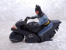 Kenner Design Spielzeug Figur Batman mit Motorrad Batcycle - Vintage 1993
