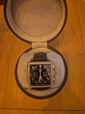 TAG Heuer Monaco schwarzes Zifferblatt Herrenuhr - CW2111