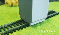 Spur TT Schotterhilfe ohne Damm 1:100 für DDR Hohlgleis Modelleisenbahn aus DE!