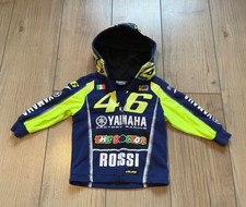 Valentino Rossi VR46 Yamaha Factory Racing Sweatjacke Gr. 92 / 1/2 Hoodie MotoGP