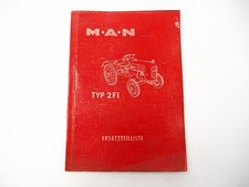 MAN 2F1 Schlepper Ersatzteilliste Ersatzteilkatalog 1963