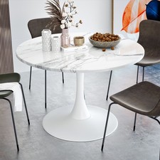 Skandinavischer moderner runder Esstisch, einfacher Kleiner Tisch für Esszimmer