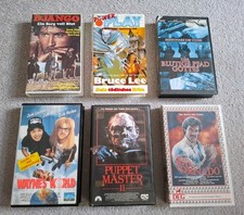 VHS Video Kassetten Filme