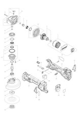Makita Ersatzteile für DGA513 Akku-Winkelschleifer