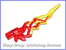 Lego Flamme Feuer Blitz - 8 cm