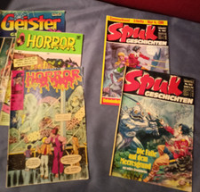 Spuk & Horrorcomics; verschiedene Verlage