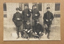 AK Gruppenfoto WK 1 französische Soldaten Gendarmerie nationale Polizeitruppe