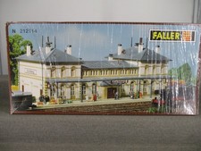 Faller Spur N 212114 Bausatz Bahnhof Karlsberg ungebaut versiegelt in OVP