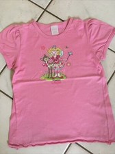SCHIESSER Prinzessin Lillifee Pyjama-Oberteil REH T-Shirt FEE Blume Gr.104 NP26€