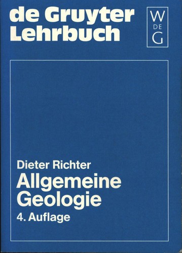 Allgemeine geologie - allgemeine,