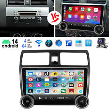 4+64G Android14 CarPlay Autoradio GPS Navi BT KAM Für Suzuki Swift III 2003-2010